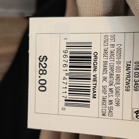 Tan Long Sleeve Dress, Xs - Picture 7 of 13